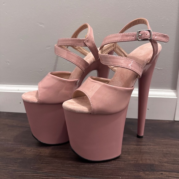 LEECABE DANCE PLATFORMS 8'' STILETTO - Picture 6 of 8